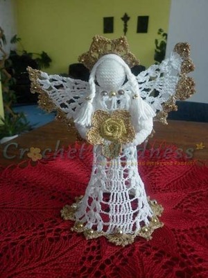 Novogodisnji Snowflake Heklanje Seme Christmas Decoration 58